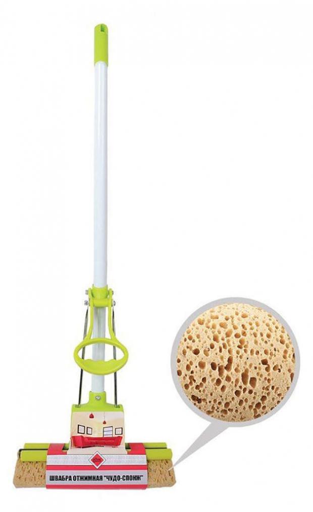 Швабра Home Queen Чудо-спонж отжимная, 120 см
Швабра Home Queen Чудо-спонж отжимная, 120 см