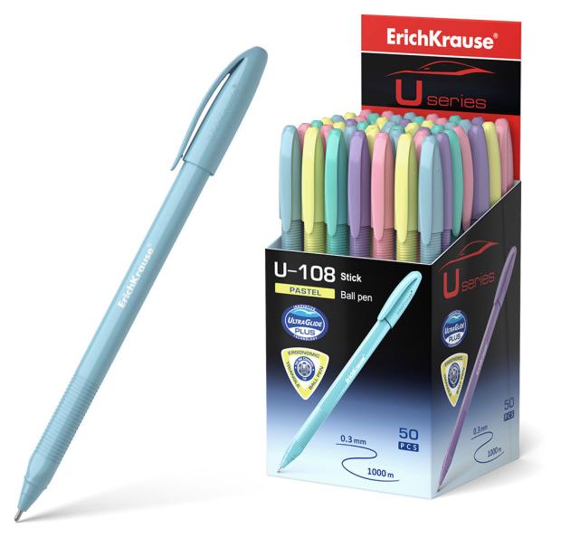 Ручка шариковая ErichKrause U-108 Pastel Stick 1.0 Ultra Glide Technology, синяя 1 шт
Ручка шариковая ErichKrause U-108 Pastel Stick 1.0 Ultra Glide Technology, синяя 1 шт