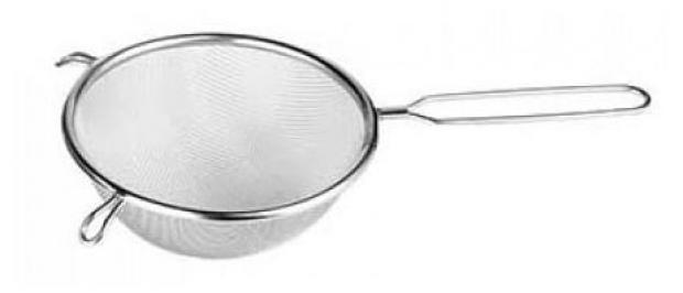 Сито Miessa с ручкой, 16 см
Сито Miessa с ручкой, 16 см