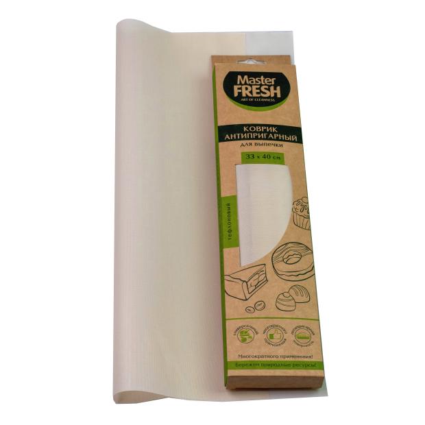 Коврик для выпечки Master Fresh Eco Line антипригарный многоразовый тефлон 33 х 40 см 90 мкм, 1шт
Коврик для выпечки Master Fresh Eco Line антипригарный многоразовый тефлон 33 х 40 см 90 мкм, 1шт