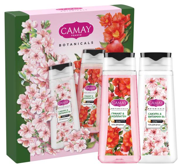 Подарочный набор CAMAY Botanicals Гели для душа
Подарочный набор CAMAY Botanicals Гели для душа