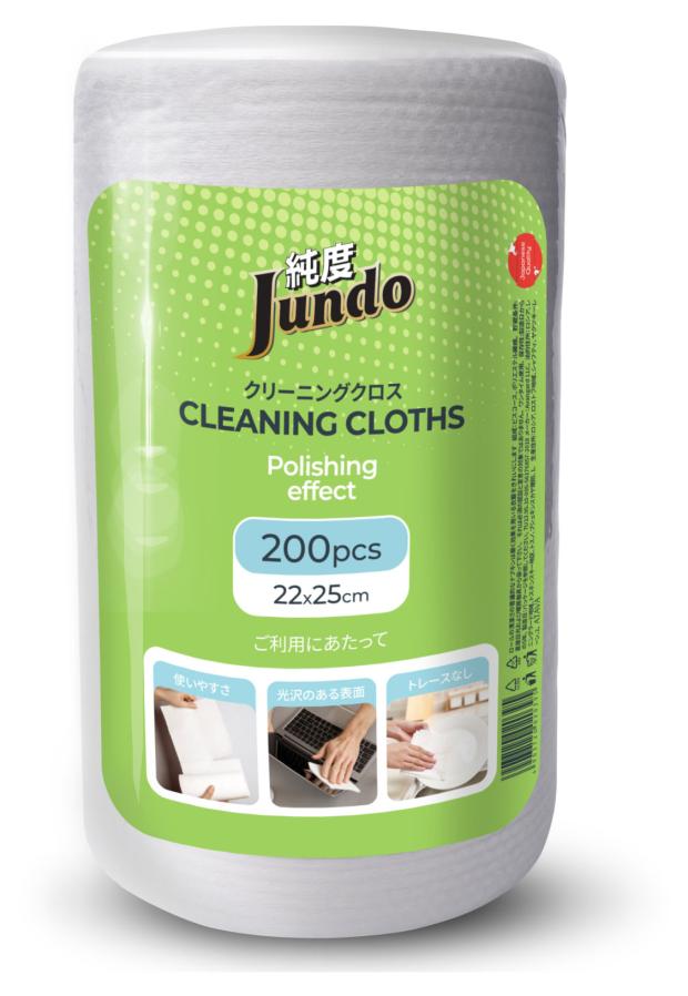 Салфетки универсальные Jundo Cleaning Cloths с полирующим эффектом в рулоне, 22х25 см, 200 листов
Салфетки универсальные Jundo Cleaning Cloths с полирующим эффектом в рулоне, 22х25 см, 200 листов