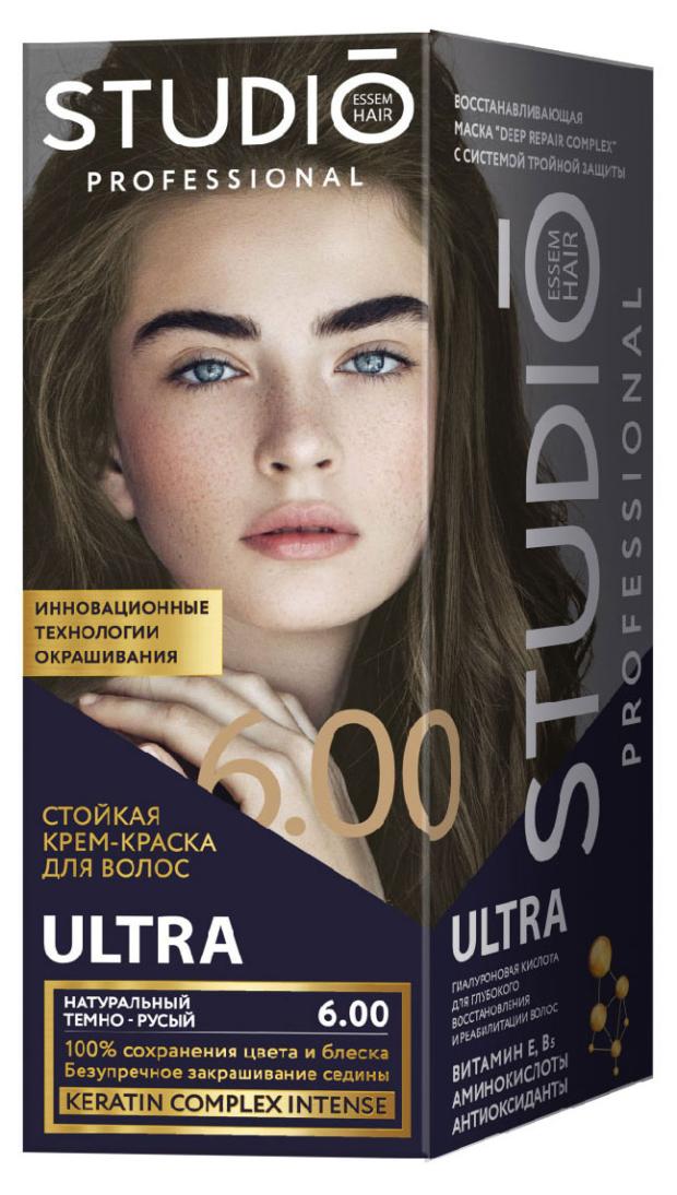 Крем-краска стойкая для волос Studio Professional 6.00 Натуральный темно-русый, 50/50/15 мл
Крем-краска стойкая для волос Studio Professional 6.00 Натуральный темно-русый, 50/50/15 мл