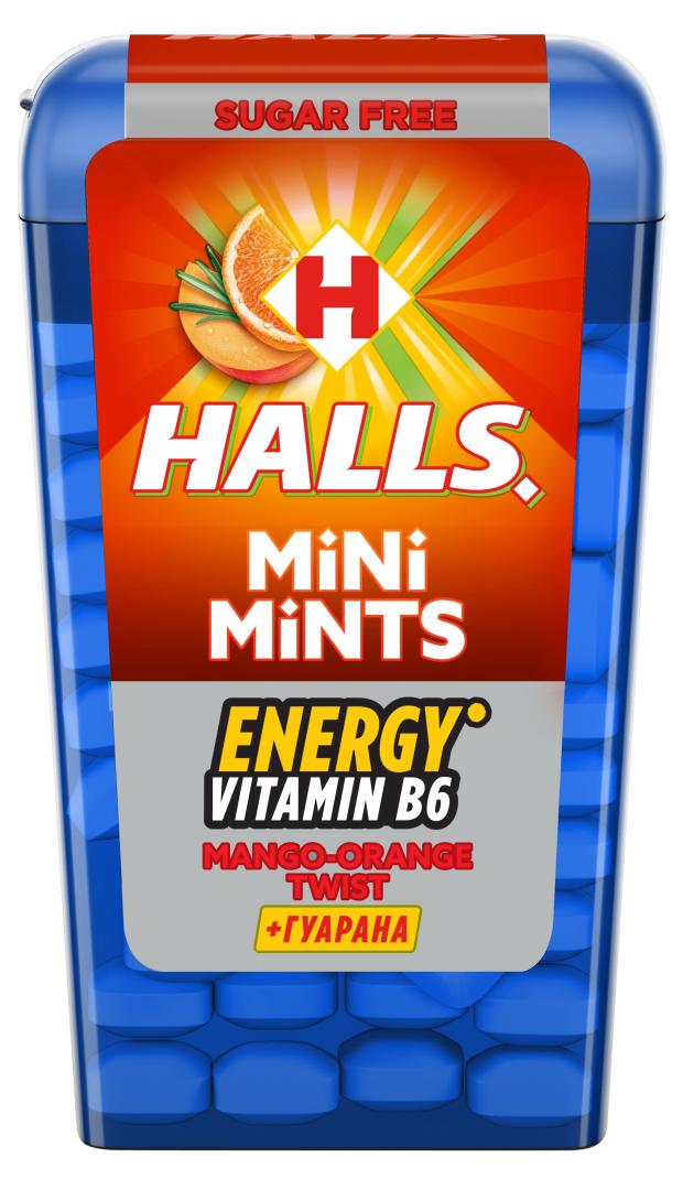 Конфеты Halls Mini Mints Mango-Orange Twist без сахара со вкусом манго и апельсина, 12,5 г
Конфеты Halls Mini Mints Mango-Orange Twist без сахара со вкусом манго и апельсина, 12,5 г