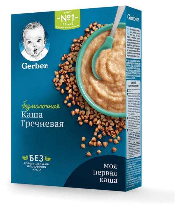 Каша безмолочная Gerber Моя первая каша гречневая гипоаллергенная для начала прикорма с 4 мес., 180 г
Каша безмолочная Gerber Моя первая каша гречневая гипоаллергенная для начала прикорма с 4 мес., 180 г