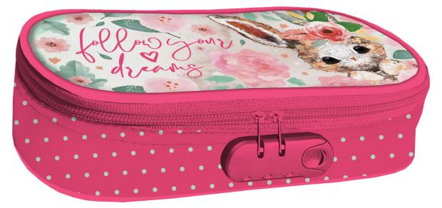 Пенал на молнии Seventeen розовый с зайчиком
Пенал на молнии Seventeen розовый с зайчиком
