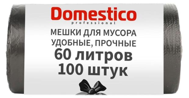 Мешки для мусора Domestico особо прочные 60 л, 100 шт
Мешки для мусора Domestico особо прочные 60 л, 100 шт