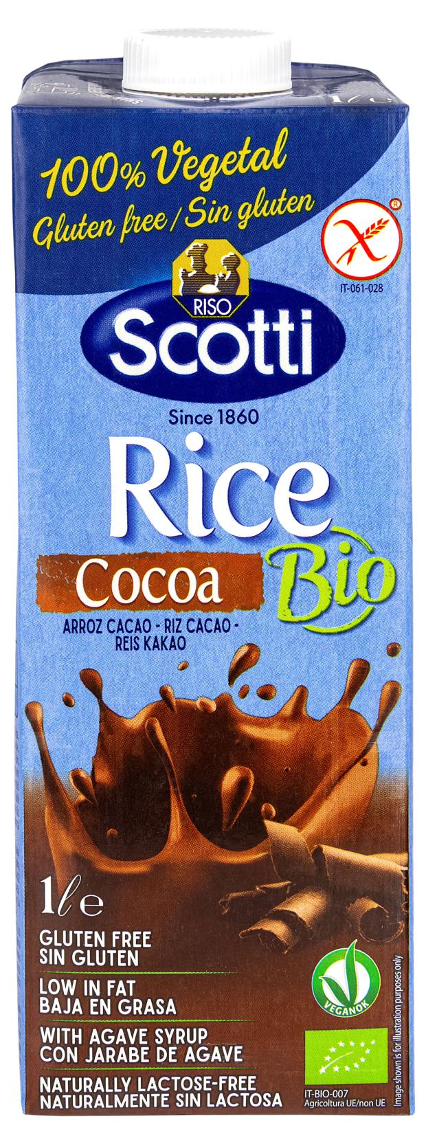 Напиток на растительной основе Riso Scotti рис с какао, 1 л
Напиток на растительной основе Riso Scotti рис с какао, 1 л