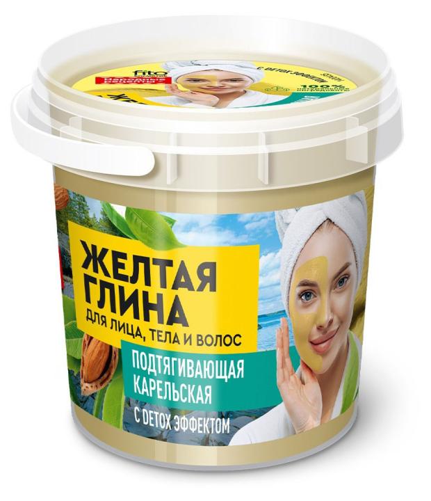 Глина для лица тела и волос Народные рецепты Organic Крымская желтая подтягивающая, 155 мл
Глина для лица тела и волос Народные рецепты Organic Крымская желтая подтягивающая, 155 мл