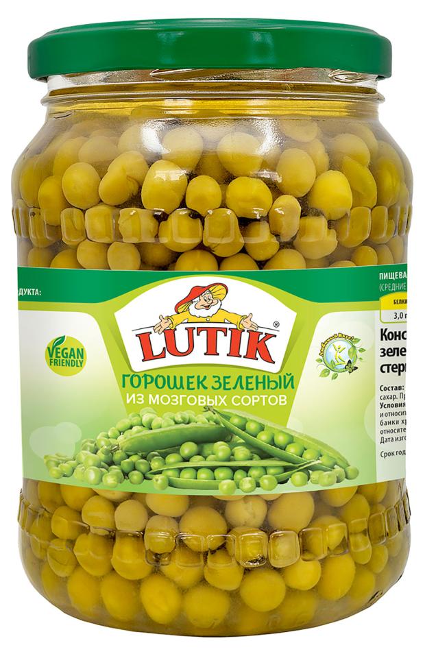 Горошек зеленый LUTIK, 670 мл 
Горошек зеленый LUTIK, 670 мл