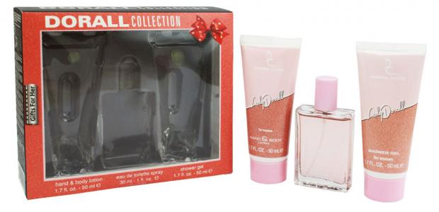 Подарочный набор для женщин Туалетная вода Dorall Collection Lady Doral, 30 мл + Гель для душа Dorall Collection Lady Doral, 50 мл + Лосьон для рук и тела Dorall Collection Lady Doral, 50 мл
Подарочный набор для женщин Туалетная вода Dorall Collection Lady Doral, 30 мл + Гель для душа Dorall Collection Lady Doral, 50 мл + Лосьон для рук и тела Dorall Collection Lady Doral, 50 мл