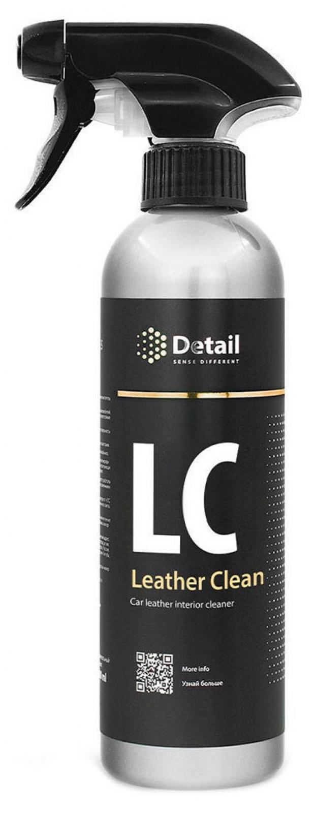Очиститель кожи Detail LC Leather Clean DT-0110, 500 мл
Очиститель кожи Detail LC Leather Clean DT-0110, 500 мл