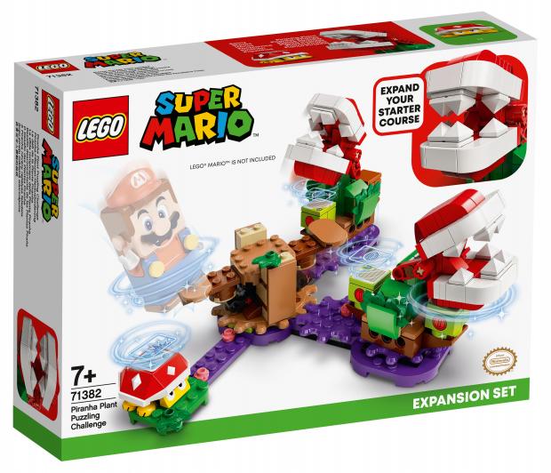 Конструктор LEGO Super Mario 71382 Дополнительный набор «Загадочное испытание растения-пираньи»
Конструктор LEGO Super Mario 71382 Дополнительный набор «Загадочное испытание растения-пираньи»