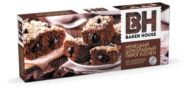Пирог немецкий Baker House Kuchen шоколад, 350 г 
Пирог немецкий Baker House Kuchen шоколад, 350 г