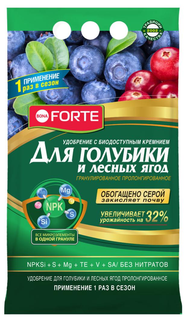 Удобрение для голубики и лесных ягод Bona Forte гранулированное с биодоступным кремнием, 2,5 кг
Удобрение для голубики и лесных ягод Bona Forte гранулированное с биодоступным кремнием, 2,5 кг