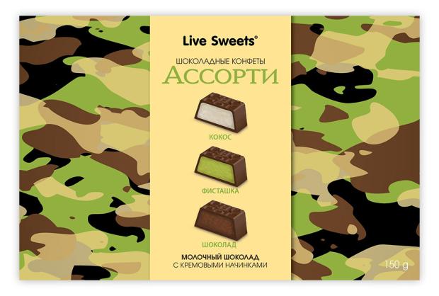 Конфеты шоколадные Лакомства для здоровья Ассорти с кремовыми начинками, 150 г
Конфеты шоколадные Лакомства для здоровья Ассорти с кремовыми начинками, 150 г