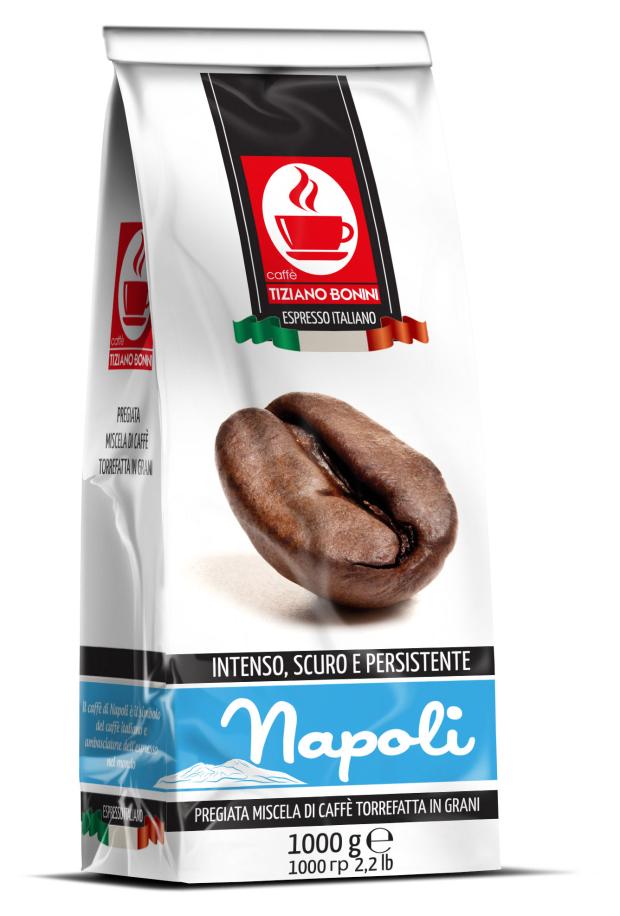 Кофе в зернах Bonini Napoli, 1 кг
Кофе в зернах Bonini Napoli, 1 кг