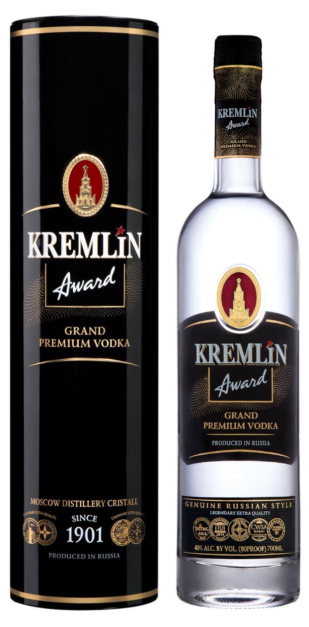 Водка Kremlin Award Grand Premium Россия, 1 л
Водка Kremlin Award Grand Premium Россия, 1 л