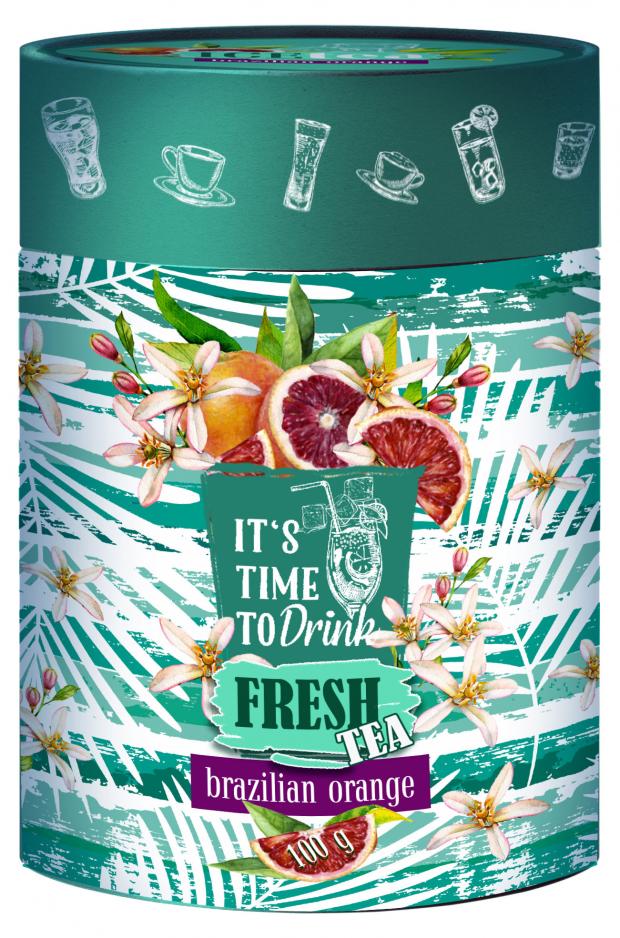 Чай черный TeaTale "Fresh Tea Brazilian Orange цейлонский листовой c бразильским апельсином, 100 г
Чай черный TeaTale "Fresh Tea Brazilian Orange цейлонский листовой c бразильским апельсином, 100 г