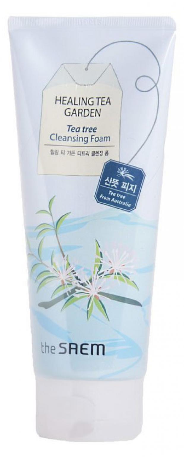 Пенка для умывания с экстрактом чайного дерева The Saem Healing Tea Garden, 150 мл
Пенка для умывания с экстрактом чайного дерева The Saem Healing Tea Garden, 150 мл