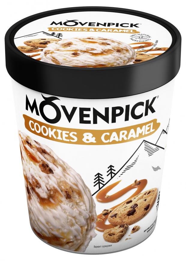 Мороженое пломбир Movenpick Cookies&Caramel с карамельным соусом и кусочками печенья, 298 г
Мороженое пломбир Movenpick Cookies&Caramel с карамельным соусом и кусочками печенья, 298 г