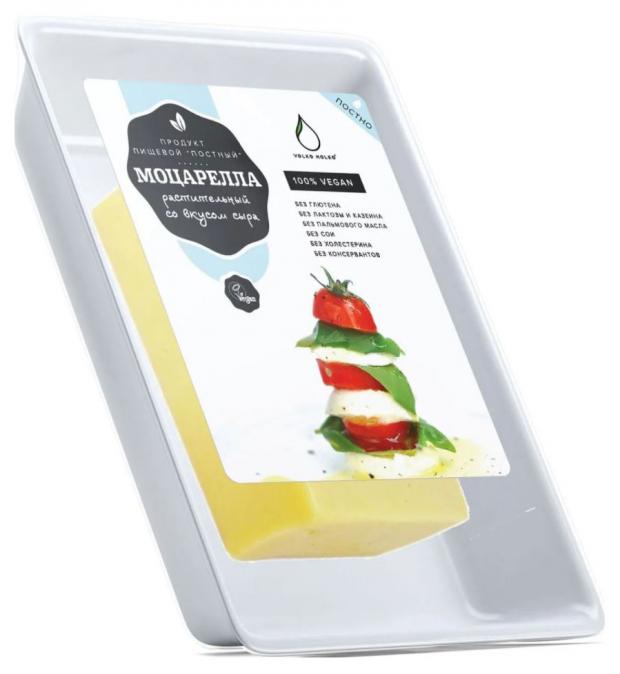 Продукт пищевой растительный VolkoMolko "Постный" Моцарелла со вкусом сыра, 180 г
Продукт пищевой растительный VolkoMolko "Постный" Моцарелла со вкусом сыра, 180 г