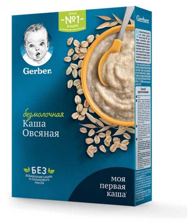Каша безмолочная Gerber Моя первая каша овсяная для продолжения прикорма с бифидобактериями с 5 мес., 180 г
Каша безмолочная Gerber Моя первая каша овсяная для продолжения прикорма с бифидобактериями с 5 мес., 180 г