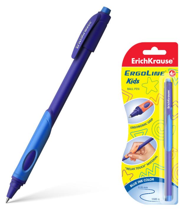 Ручка шариковая ErichKrause ErgoLine Kids Stick&Grip Neon Ultra Glide Technology, синяя, 1 шт
Ручка шариковая ErichKrause ErgoLine Kids Stick&Grip Neon Ultra Glide Technology, синяя, 1 шт