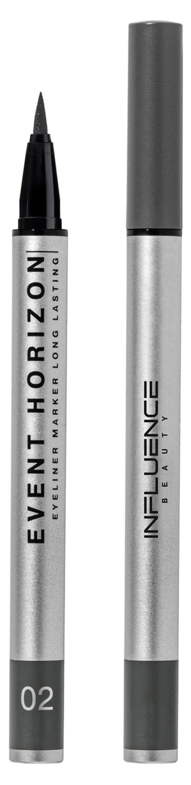 Подводка-маркер для глаз Influence Beauty Event horizon с фетровым аппликатором тон 02 серый, 0,5 мл
Подводка-маркер для глаз Influence Beauty Event horizon с фетровым аппликатором тон 02 серый, 0,5 мл