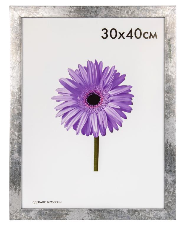 Фоторамка Tanya Матовое серебро, 30x40 см
Фоторамка Tanya Матовое серебро, 30x40 см