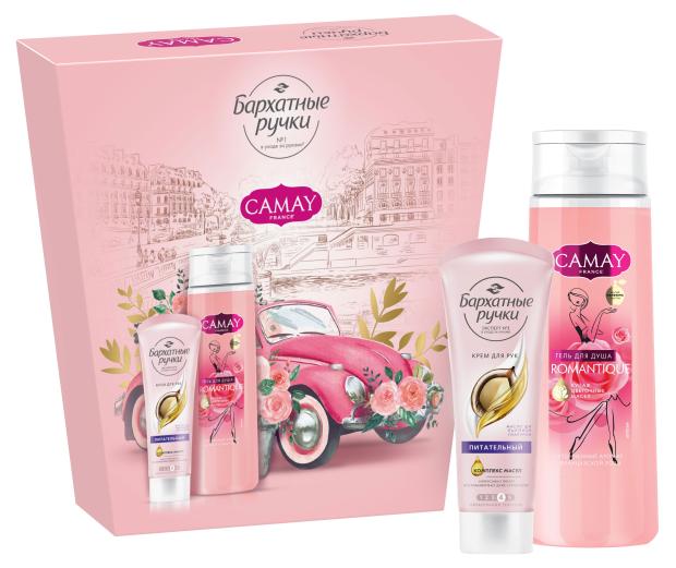 Подарочный набор Camay Красота и уход Гель для душа 250 мл с ароматом розы + крем для рук 80 мл
Подарочный набор Camay Красота и уход Гель для душа 250 мл с ароматом розы + крем для рук 80 мл