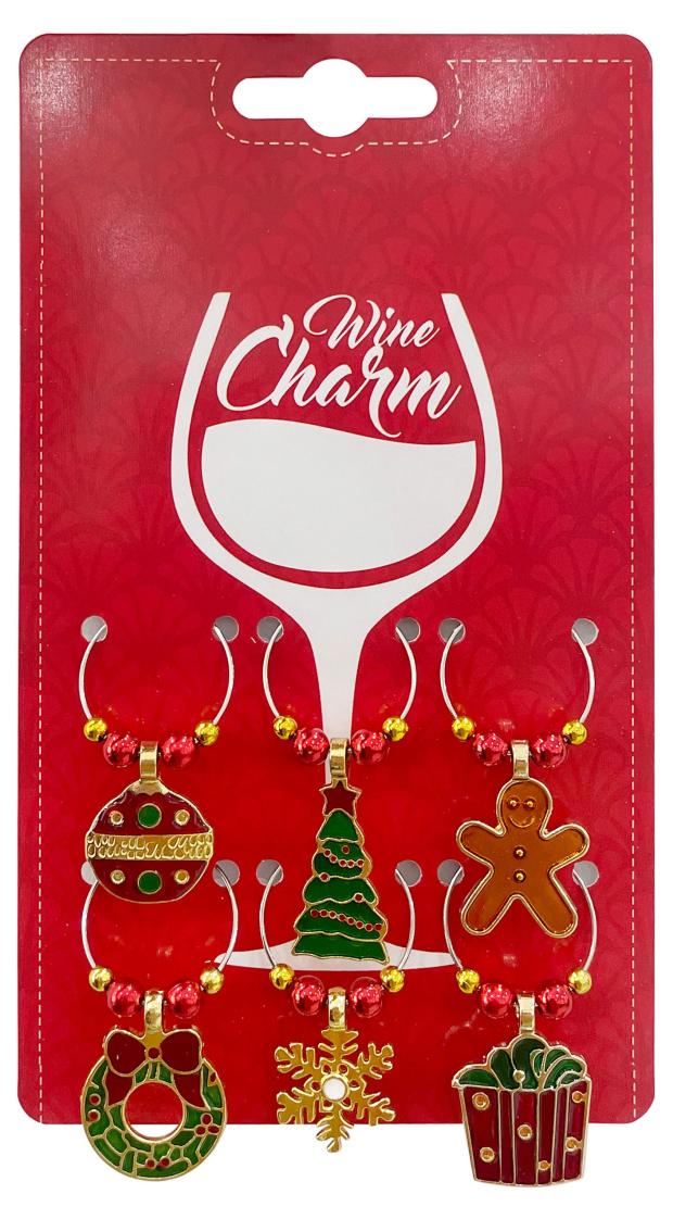 Набор подвесок для бокалов, 6 шт
Набор подвесок для бокалов, 6 шт