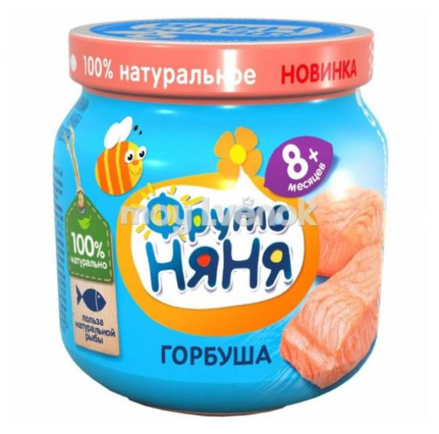 Пюре ФрутоНяня горбуша с 8 мес., 80 г 
Пюре ФрутоНяня горбуша с 8 мес., 80 г