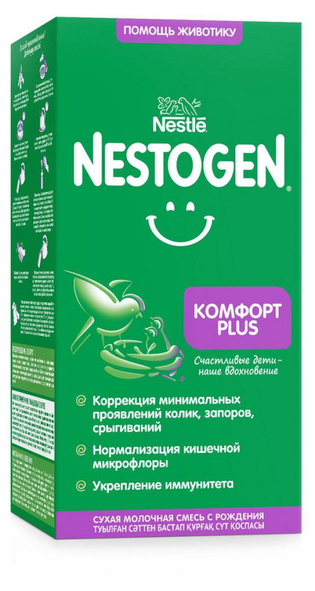 Смесь сухая молочная Nestogen 1 Комфорт PLUS адаптированная с пребиотиками и пробиотиками от колик запоров срыгиваний с бифидобактериями с рождения, 350 г
Смесь сухая молочная Nestogen 1 Комфорт PLUS адаптированная с пребиотиками и пробиотиками от колик запоров срыгиваний с бифидобактериями с рождения, 350 г