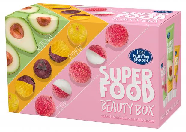 Женский набор Superfood beauty box: Сто рецептов красоты Маска, скраб, гель-масло для лица
Женский набор Superfood beauty box: Сто рецептов красоты Маска, скраб, гель-масло для лица