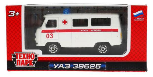 Машина Технопарк металлическая Спецтехника UAZ 9625, 8 см
Машина Технопарк металлическая Спецтехника UAZ 9625, 8 см