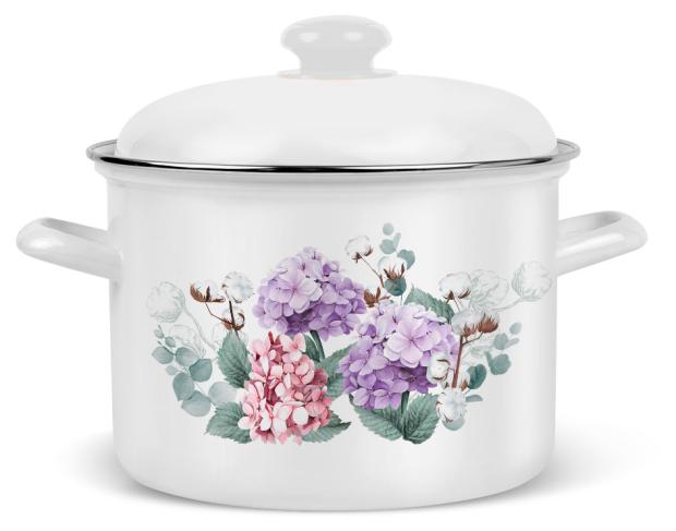 Кастрюля эмалированная Hitt Lumiere с крышкой, 3 л
Кастрюля эмалированная Hitt Lumiere с крышкой, 3 л