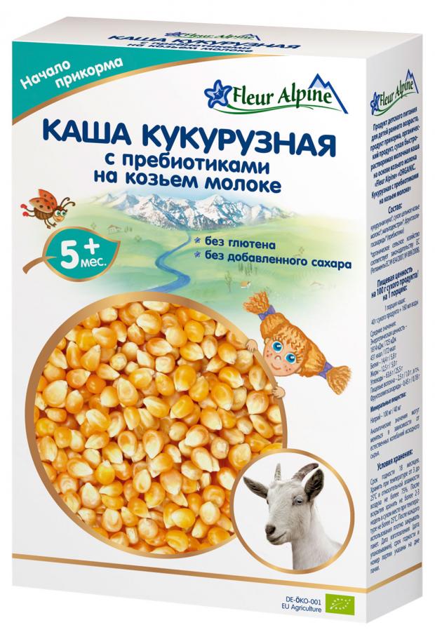 Каша на козьем молоке детская Fleur Alpine кукурузная с пребиотиками 5 месяцев БЗМЖ, 200 г
Каша на козьем молоке детская Fleur Alpine кукурузная с пребиотиками 5 месяцев БЗМЖ, 200 г