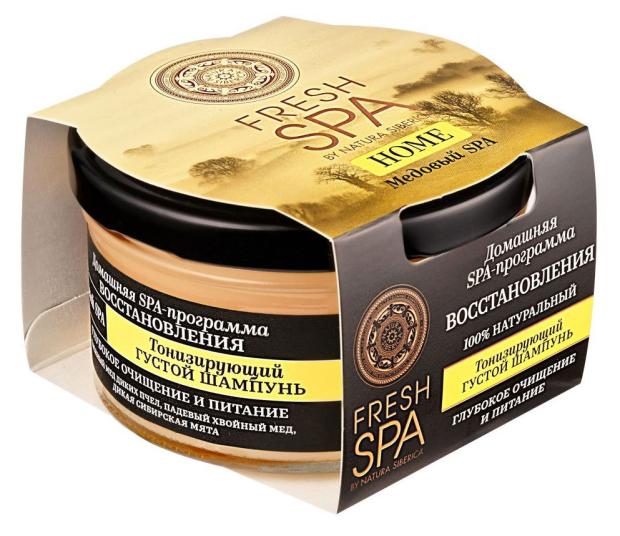 Шампунь для волос Natura Siberica Fresh Spa Home Медовый Spa тонизирующий густой, 170 мл
Шампунь для волос Natura Siberica Fresh Spa Home Медовый Spa тонизирующий густой, 170 мл