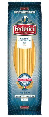 Макаронные изделия Federici №9 спагетти, 500 г