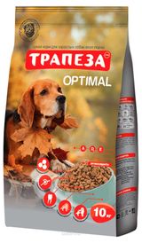Сухой корм для собак «Трапеза» Optima живущих в городе, 10 кг