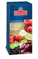 Чай черный Riston Фруктовое ассорти в пакетиках, 25х1,5 г