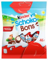 Конфеты шоколадные Kinder Shoco-Bons (Шоко-бонс) Бельгия, 46 г