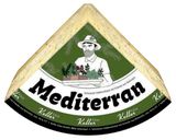 Сыр полутвердый Медитеран с пряностями кусок 45% БЗМЖ Швейцария, вес