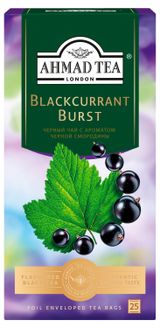 Чай черный Ahmad Tea с ароматом черной смородины, 1,5х25 шт