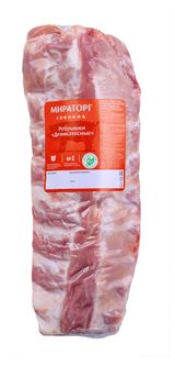 Ребрышки свиные «Мираторг» Деликатесные охлажденные, ~ 0,5 кг