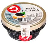 Икра палтуса АШАН Красная птица, 100 г