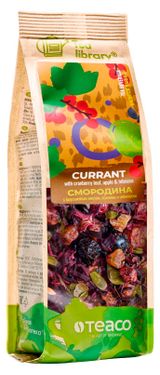 Чайный напиток «Чайная библиотека» смородина-яблоко и гибискус, 100 г