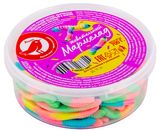 Мармелад АШАН Красная птица Червячки неон кислые, 700 г