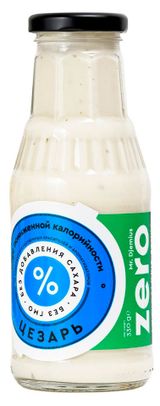 Соус кулинарный на основе растительных масел Mr. Djemius Zero Цезарь без добавления сахара охлажденный, 330 г